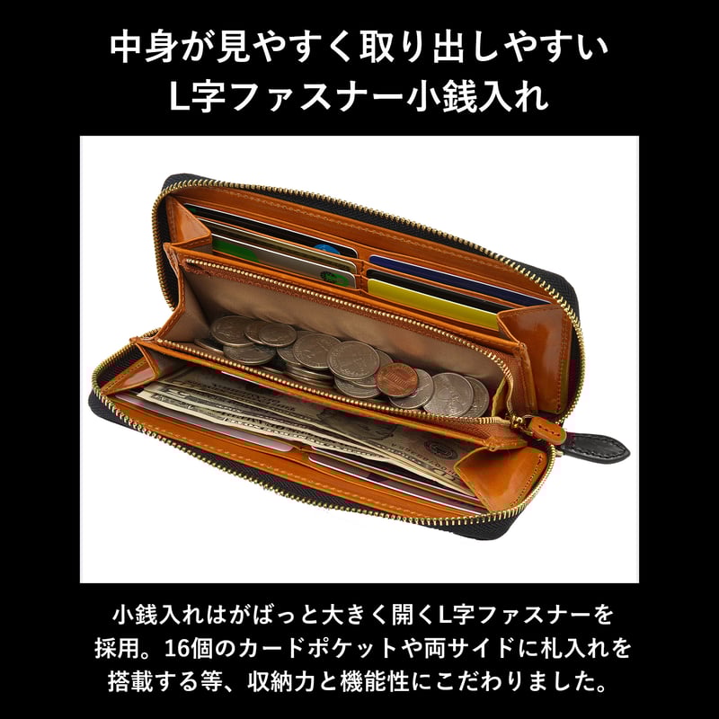 新品⭐︎GORBE イタリアンレザーラウンドファスナーウォレット　長財布 GORBE イタリアンレザーラウンドファスナーウォレット◇名入れ対象