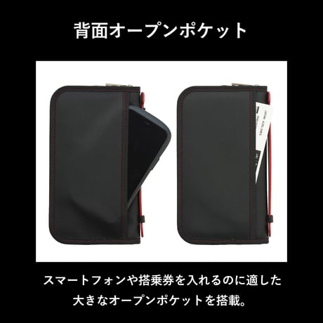 GORBE コートキャンバスパスポートウォレット
