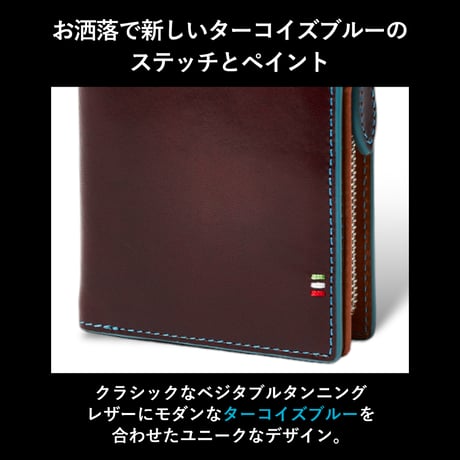 GORBE イタリアンレザーL字ファスナーウォレット ◆名入れ対象◆