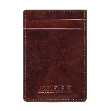 GORBE イタリアンレザーカードが入るボックスコインケース ◆名入れ対象◆
