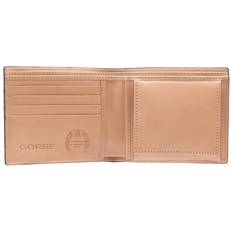 GORBE コードバン二つ折り財布 ◆名入れ対象◆