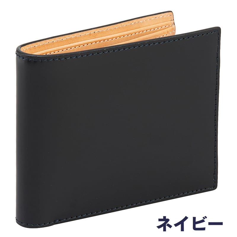 GORBE コードバン二つ折り財布 ◇名入れ対象◇ | GORBE