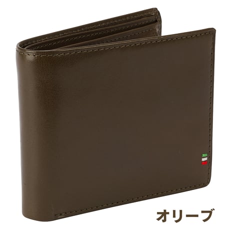GORBE イタリアンレザースマート二つ折り財布 ◆名入れ対象◆