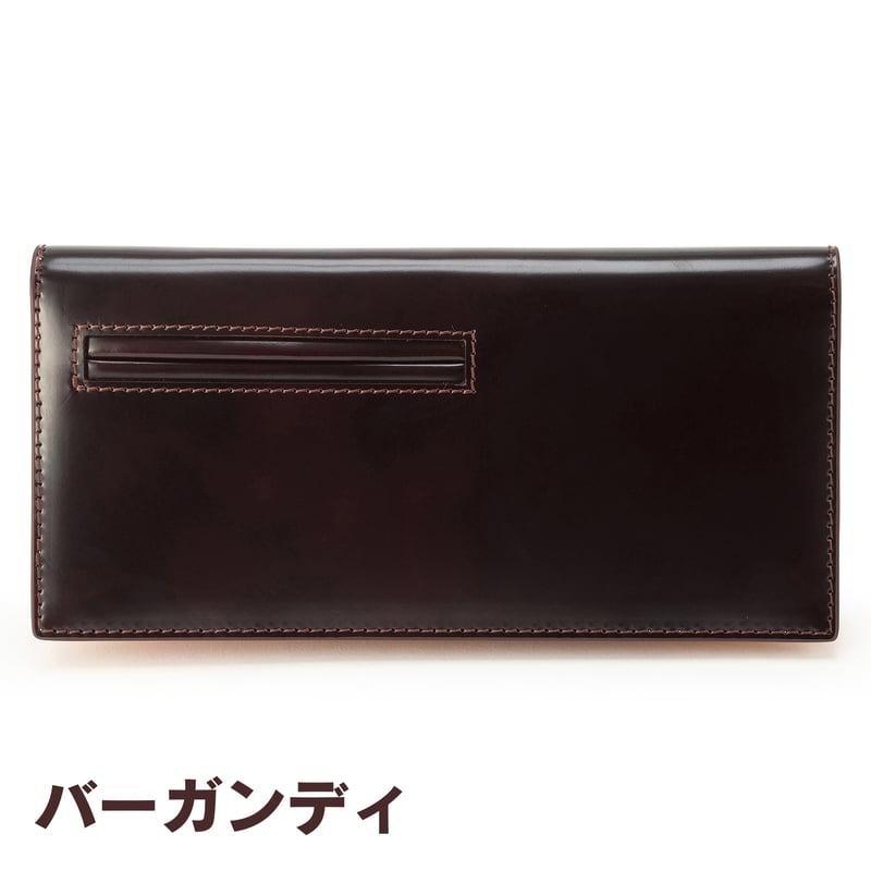 バーニーズニューヨーク　コードバン長財布 バーニーズニューヨーク コードバン長財布 黒 BARNEYS NEWYORK