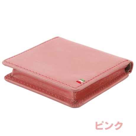 GORBE イタリアンレザーボックスコインケース ◆名入れ対象◆