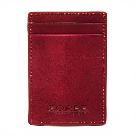 GORBE イタリアンレザーカードが入るボックスコインケース ◆名入れ対象◆