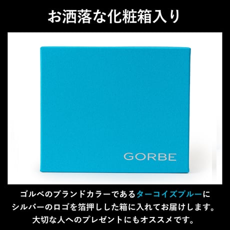 GORBE コードバンとブライドルレザーのハイブリッドウォレット