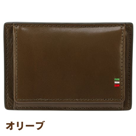 GORBE イタリアンレザーカードが入るボックスコインケース ◆名入れ対象◆