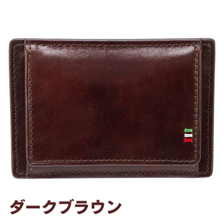 GORBE イタリアンレザーカードが入るボックスコインケース ◆名入れ対象◆