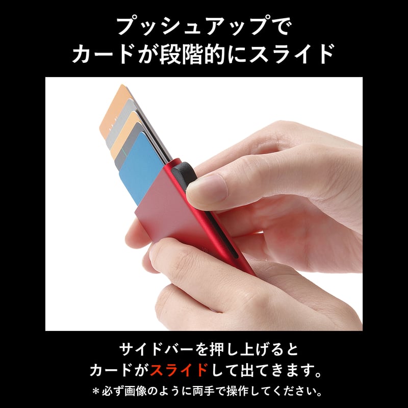 ゴルベ　財布 GORBE イタリアンレザーカラーエッジスマート二つ折り財布 ◇名