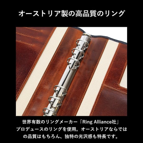 GORBE ベジタブルタンニングレザーシステム手帳 B6 バイブルサイズ ◆名入れ対象◆