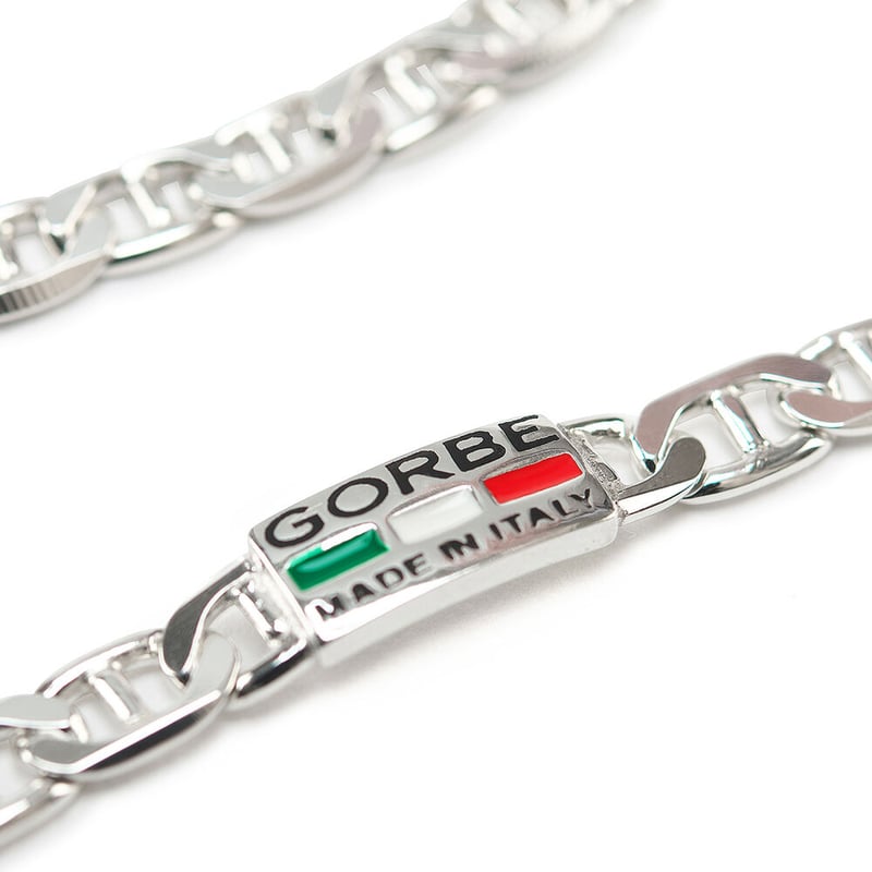 GORBE イタリア製シルバーネックレス(マリンチェーン) | GORBE