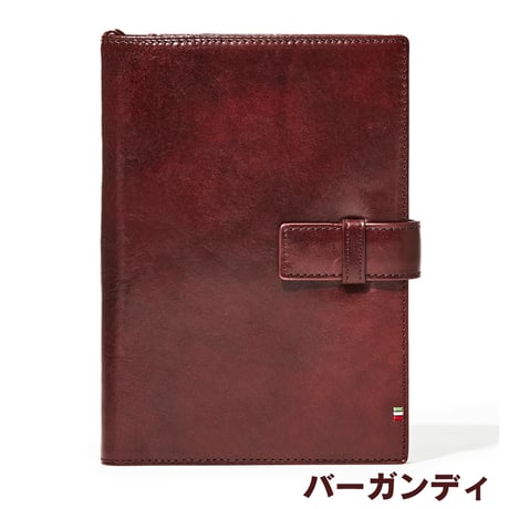 GORBE イタリアンレザー手帳カバー/ノートカバーB6 バイブルサイズ ◆名入れ対象◆