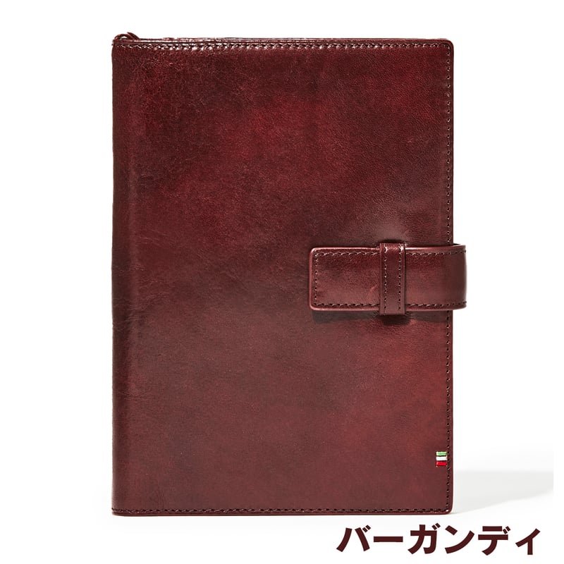 パイソンレザー　　　　　　　　 ノートカバーB6　内装　赤 パイソンレザー ノートカバーB6 内装 赤