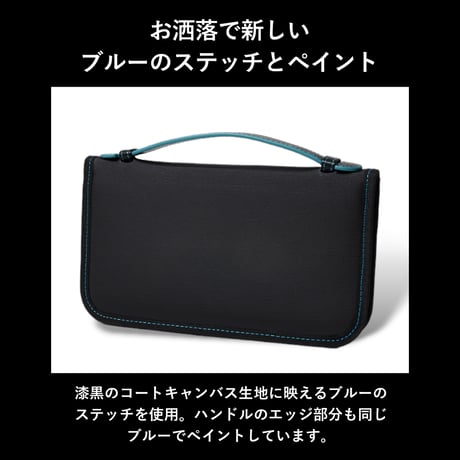 GORBE コートキャンバスパスポートウォレット