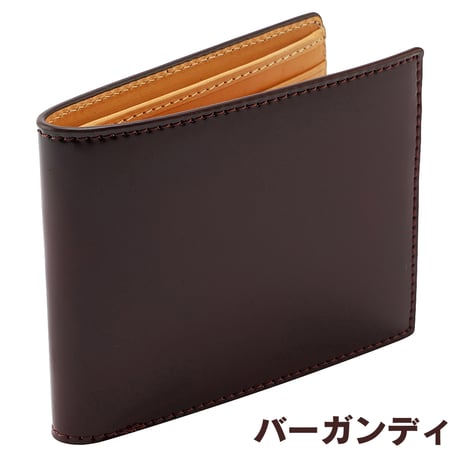 GORBE コードバン純札二つ折り財布 ◆名入れ対象◆