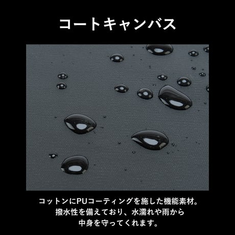 GORBE コートキャンバスパスポートウォレット
