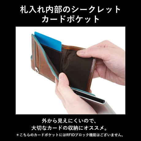 GORBE ベジタブルタンニングレザーカラーエッジアルミニウムカードホルダー ◆名入れ対象◆