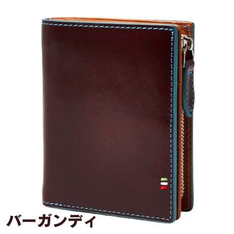 GORBE イタリアンレザーL字ファスナーウォレット ◆名入れ対象◆