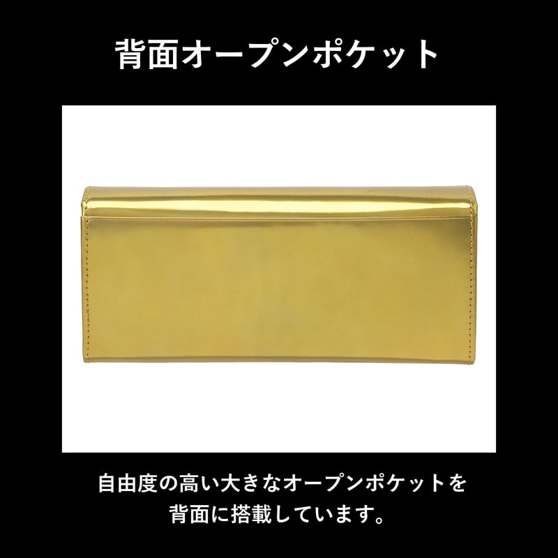 GORBE レインボーゴールドイタリアンレザー長財布 ◇名入れ対象◇ | GORBE