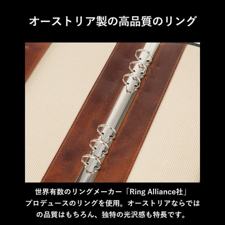 GORBE ベジタブルタンニングレザーシステム手帳 A5 ◆名入れ対象◆