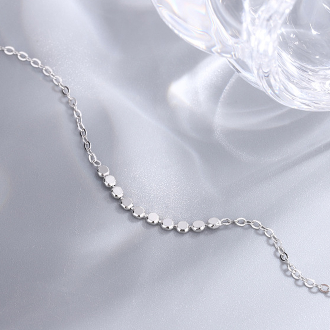 〇〇〇 シンプル 大人かわいい ブレスレット SILVER925 | Blanc