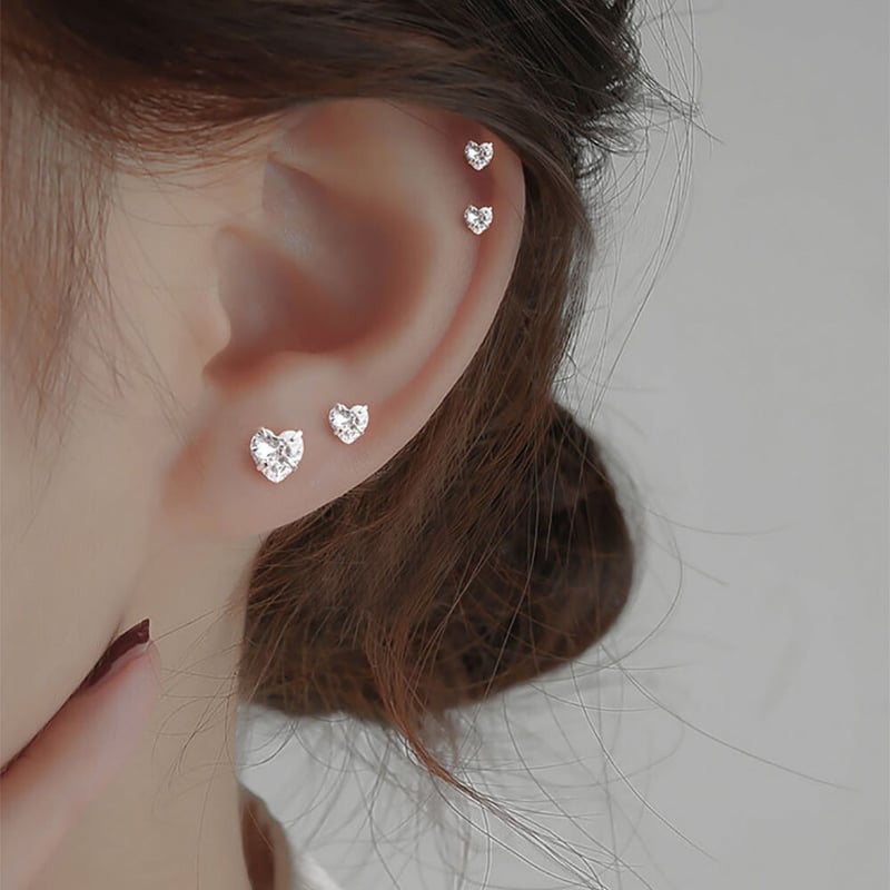 jewel＊ SILVER925 PIERCE シルバー925 ピアス Blanc