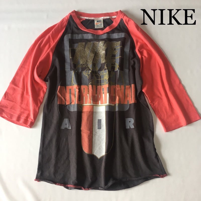 NIKE ナイキ オレンジタグ復刻 七分袖 Tシャツ | RE・DO NIKE ナイキ オレンジタグ復刻 七分袖 Tシャツ | RE・DO