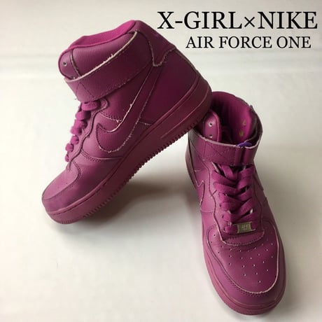 NIKE AIR FORCE HIGH 82 X-girl コラボ ナイキエアフォース1