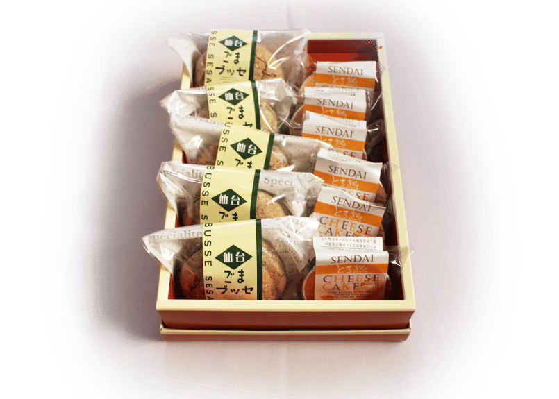 洋菓子 SENDAIとろ熟チーズケーキ 5個入り&ごまブッセ 5個入りセット | 洋菓子