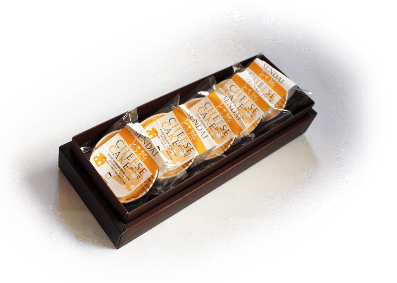 SENDAIとろ熟チーズケーキ 5個入りセット | 洋菓子の店 苺の樹 仙台