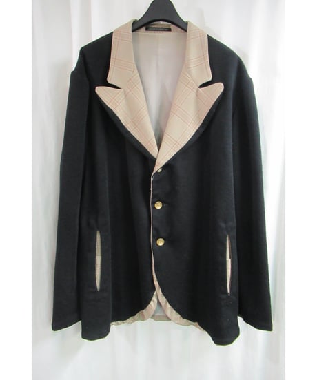 96aw yohji yamamoto pour homme vintage 脱色期 切替えデザインジャケット HG-J45-953