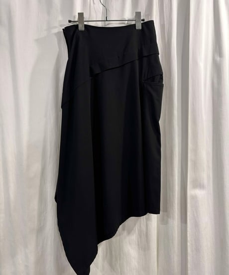yohji yamamoto +NOIR デザインロングスカート（NQ-S07-002）