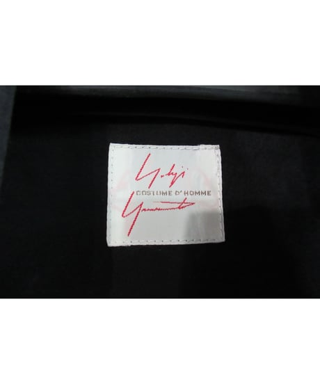 yohji yamamoto COSTUME D'HOMME 半袖 ボタンダウンブラウス HQ-B89-007