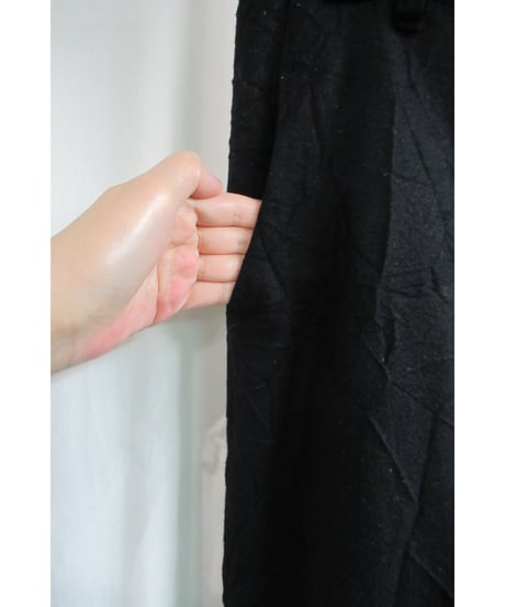 Y's yohji yamamoto シワ加工シンプルパンツ YT-P39-134
