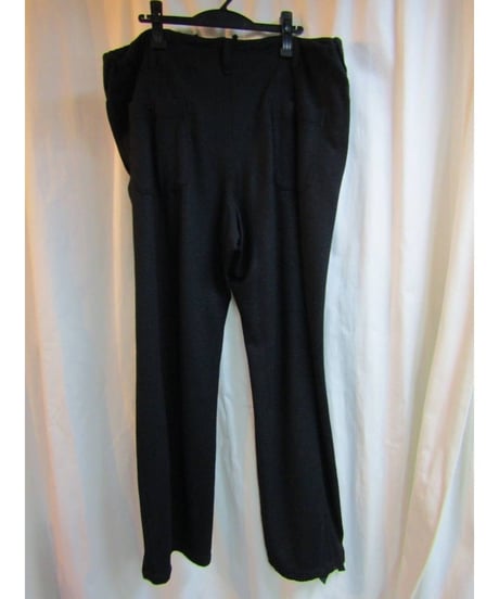 16aw yohji yamamoto pour homme ニットウールひもパンツ HR-P63-155