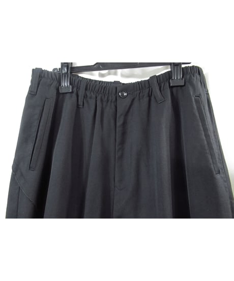 15aw yohji yamamoto pour homme 切りっぱなし 裾レイヤードデザイン サルエルパンツ（HY-P1）