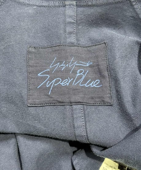 yohji yamamoto +NOIR SuperBlue コットンドレス（NK-D05-005）