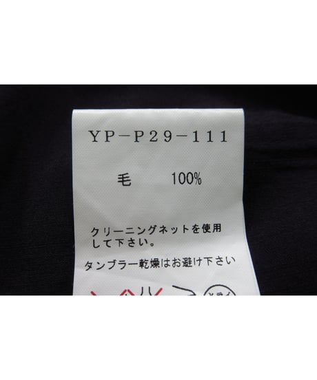 Y’s yohji yamamoto シンプル ストレートパンツ（YP-P29-111）