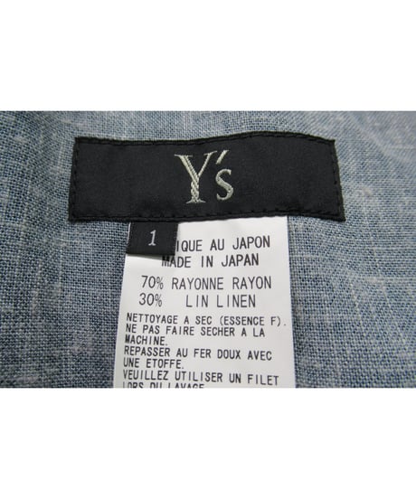 Y’s yohji yamamoto サイドスリットデザイン アシメトリーフレアスカート（YE-S20-233）
