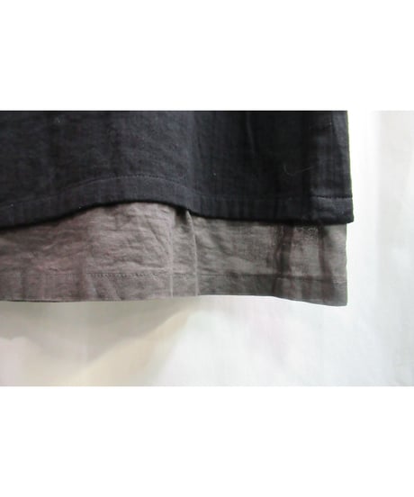 Y's yohji yamamoto レイヤード シンプルワンピース YQ-D08-008