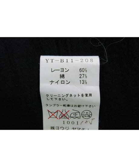 Y’s yohji yamamoto 切替えデザインブラウス YT-B11-208