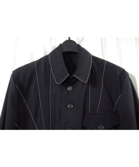 93aw yohji yamamoto femme vintage ステッチデザインジャケット（FP-J35-950）