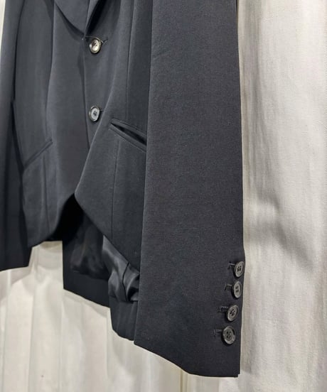 2007AW yohji yamamoto +NOIR 変形ジャケット（NX-J02-100）