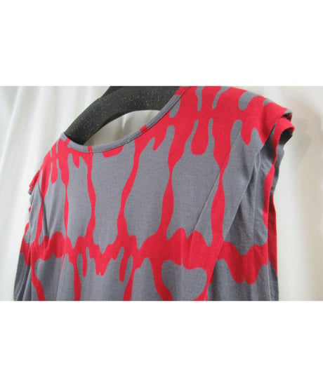 LIMI feu yohji yamamoto 袖デザインノースリーブカットソー（LO-T46-059）