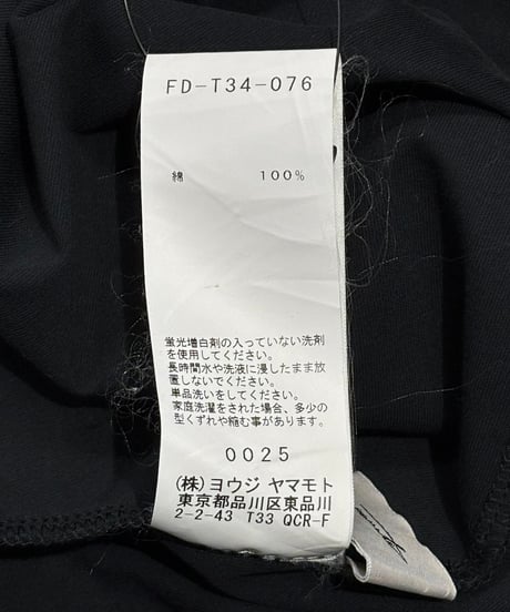 yohji yamamoto femme 変形ノースリーブワンピース（FD-T34-076）