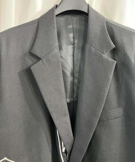 2016AW yohji yamamoto pour homme リエ刺繡ジャケット（HR-J22-130）