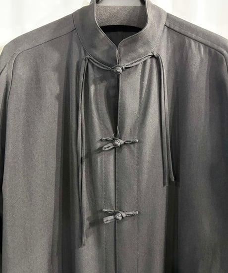 2021SS yohji yamamoto pour homme チャイナドレス（HD-D04-100）