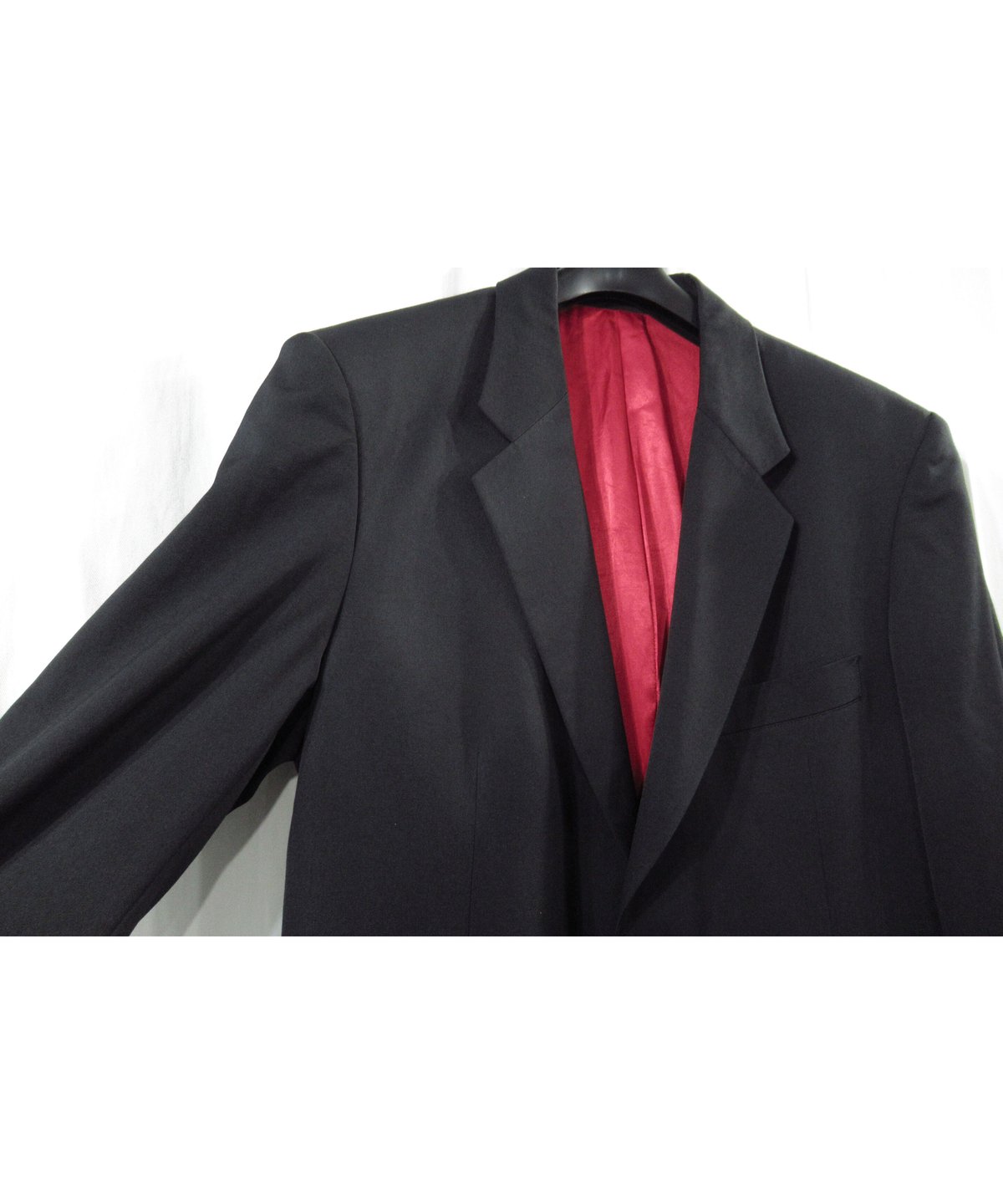 90s Y's for men RED LARBEL ウールロングコート 90s Y's for men RED