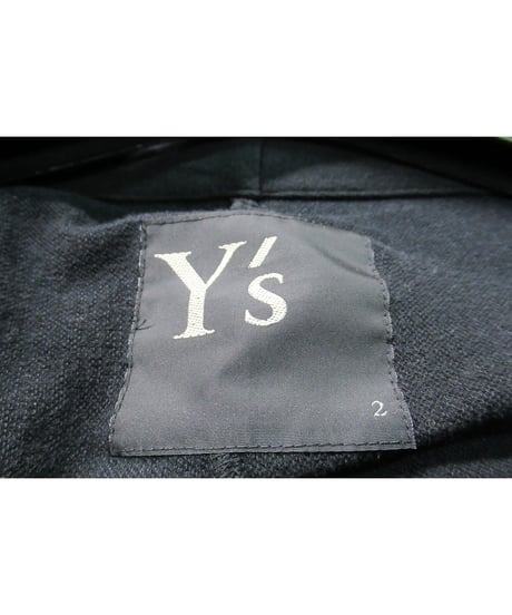 Y’s yohji yamamoto 裾デザイン ボタンレス カットソーカーディガン（YQ-T08-063）